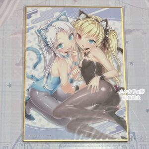 [Set of 6] Anime Bonus & Goods: Acrylic Panel, Acrylic Cards, Postcard, Clear File, & Mini Shikishi